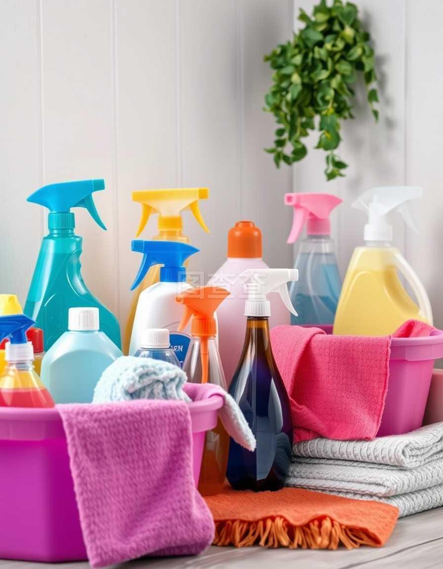 清潔用品點亮生活 家居工作的多彩世界